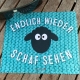 Brillenputztuch - Endlich wieder Schaf sehen