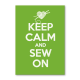 Keep calm and sew on
