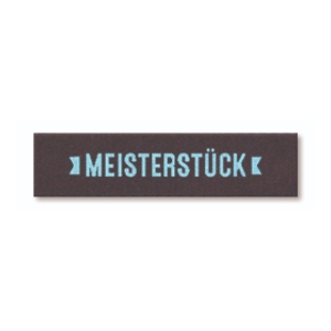 Webetikett - Meisterstück