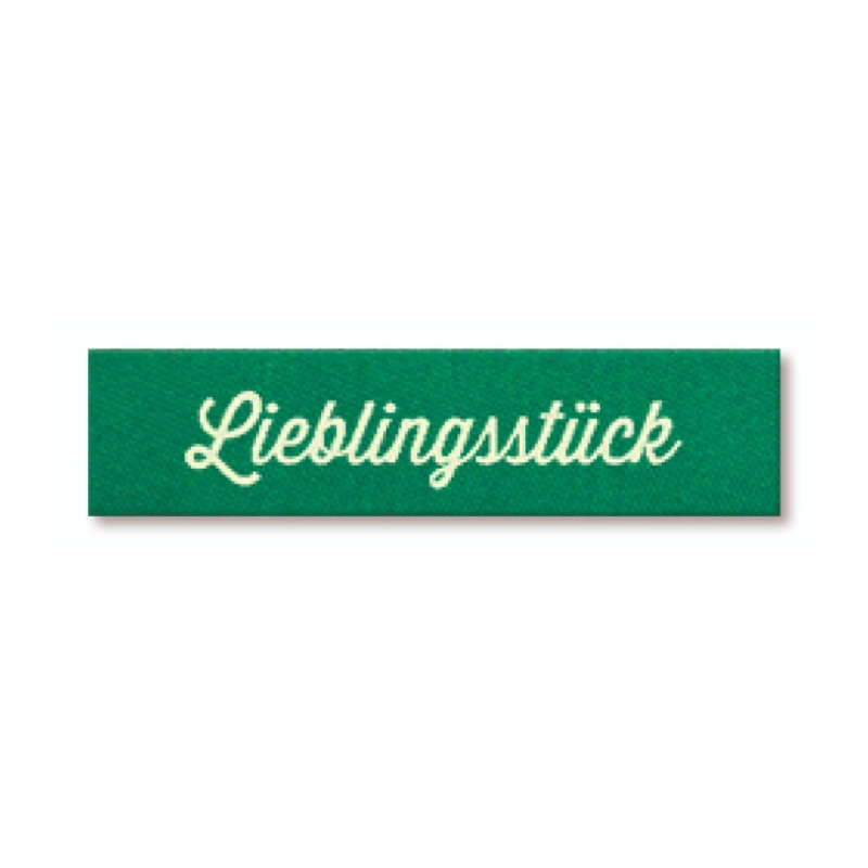 Webetikett - Lieblingsstück