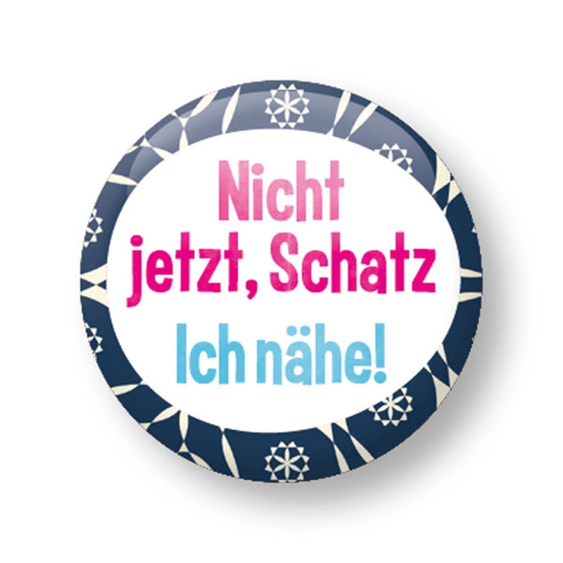 Nicht jetzt, Schatz. Ich nähe!