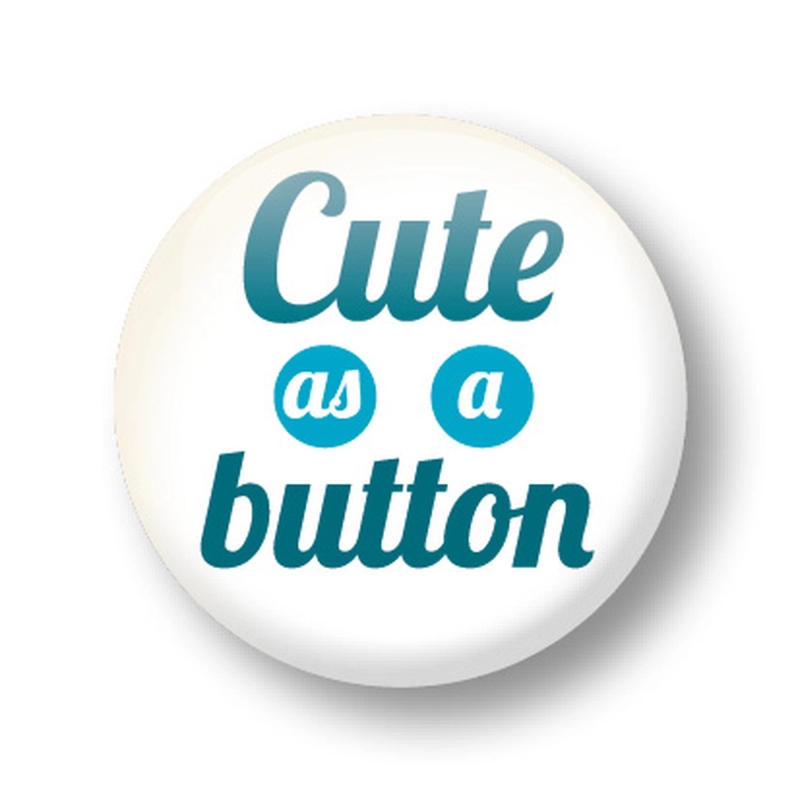 Cute as a button