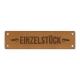 Lederetikett - Einzelstück